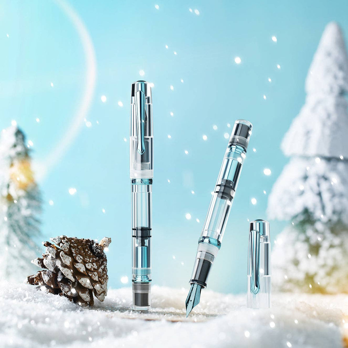 Nahvalur Original Winter Fountain Pen: Fine
