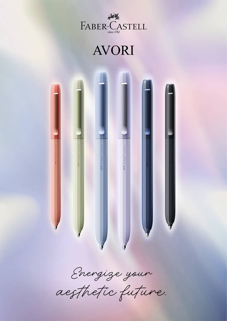 Avori Scandi Fashion Ballpoint Pens - 6 Colors Available: Peace of Mind