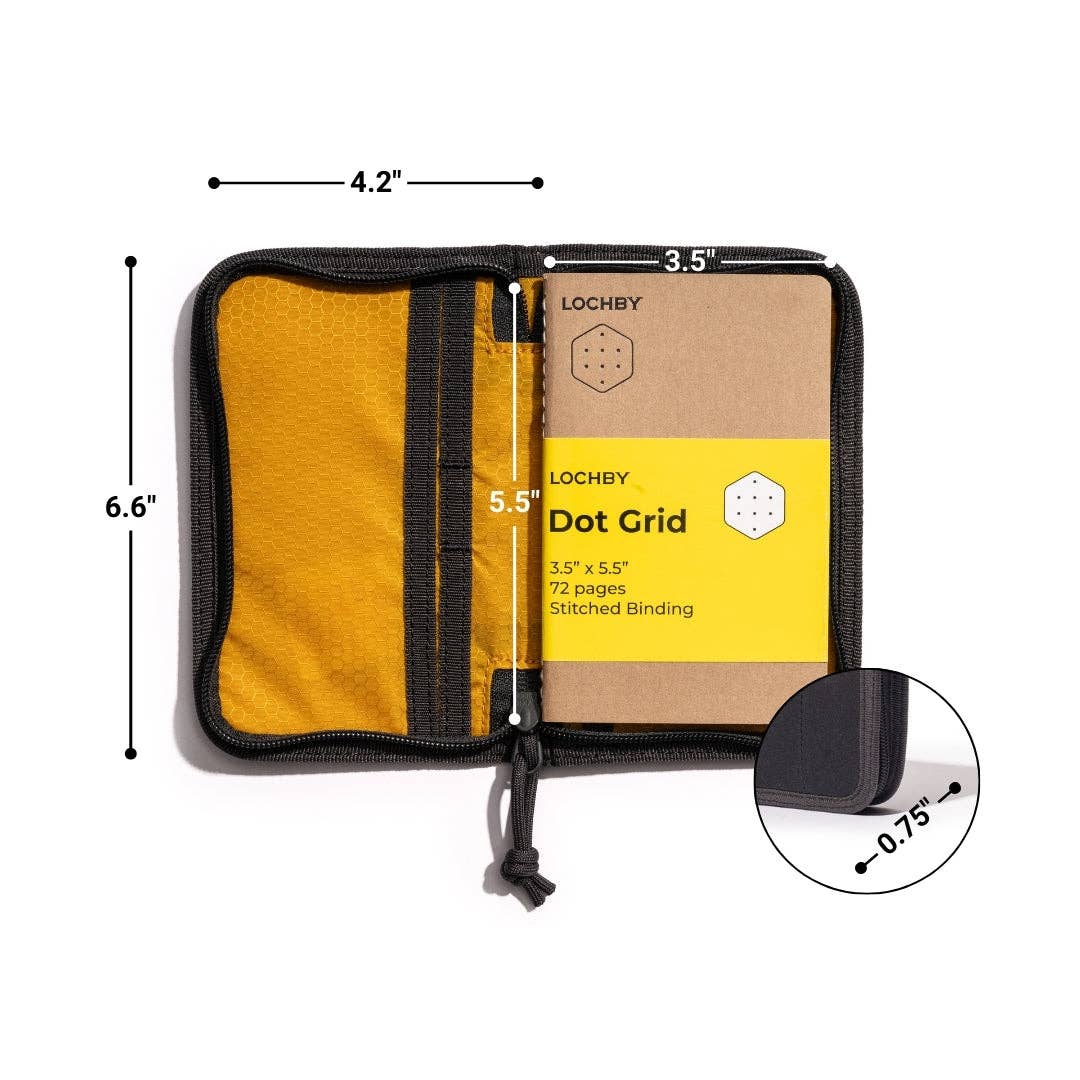 Lochby Pocket Journal: Black Multicam