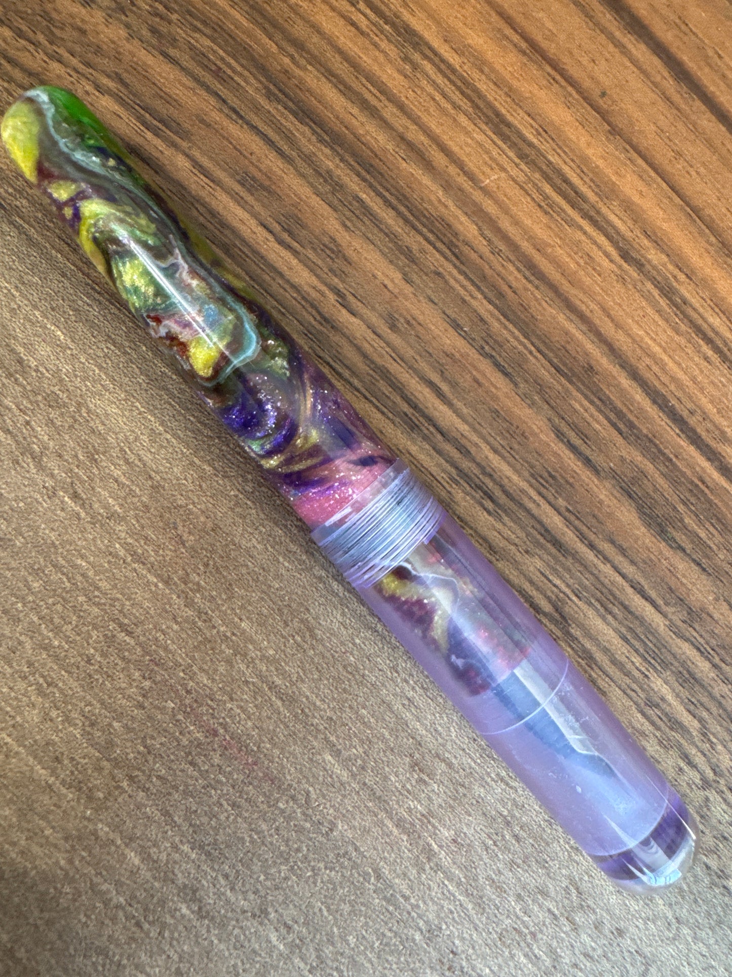 Hinze Pen Co Taschenstift Fountain Pen Atlantis Rising w/acrylic cap