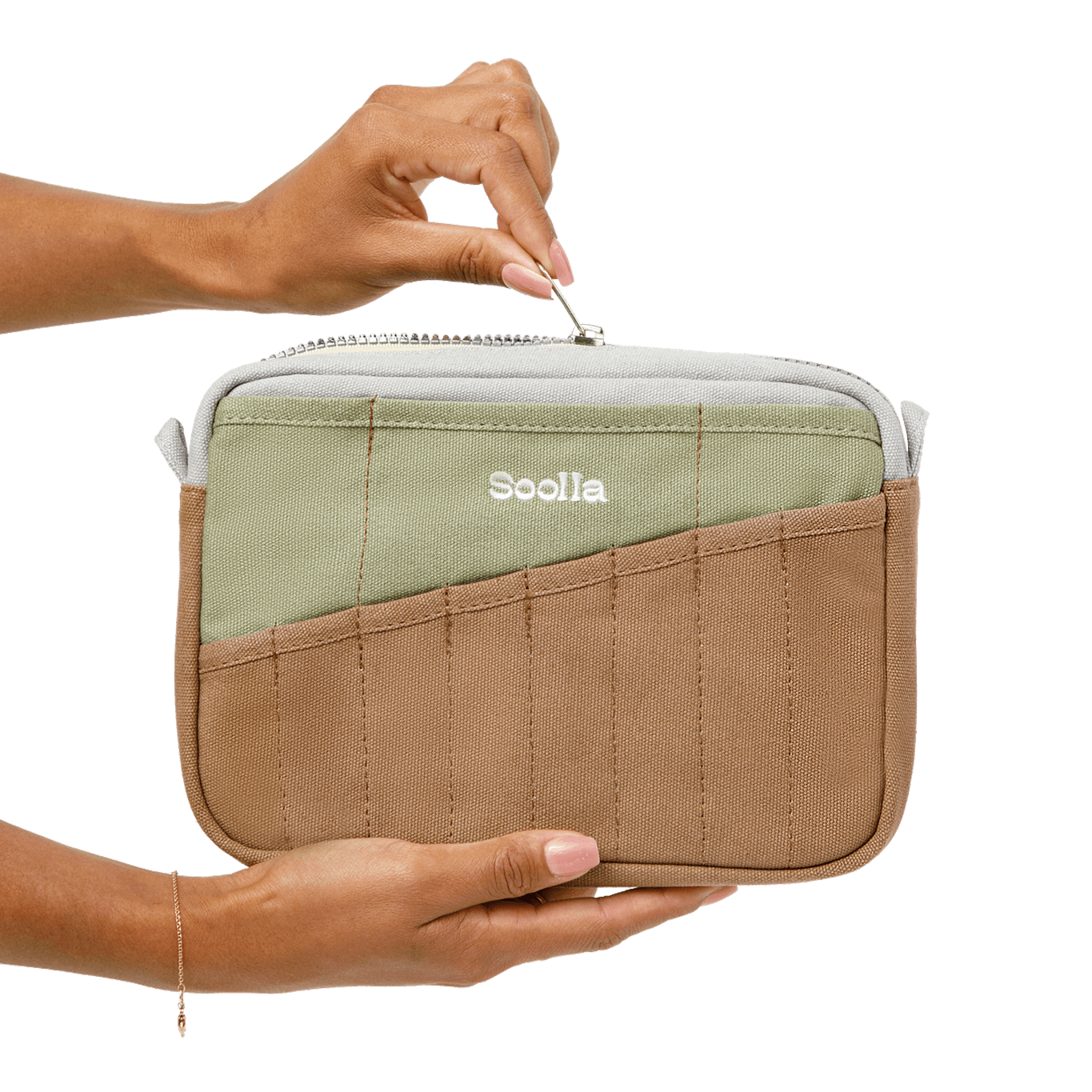 Soolla® Studio Pouch, Coffee Bean: Coffee Bean