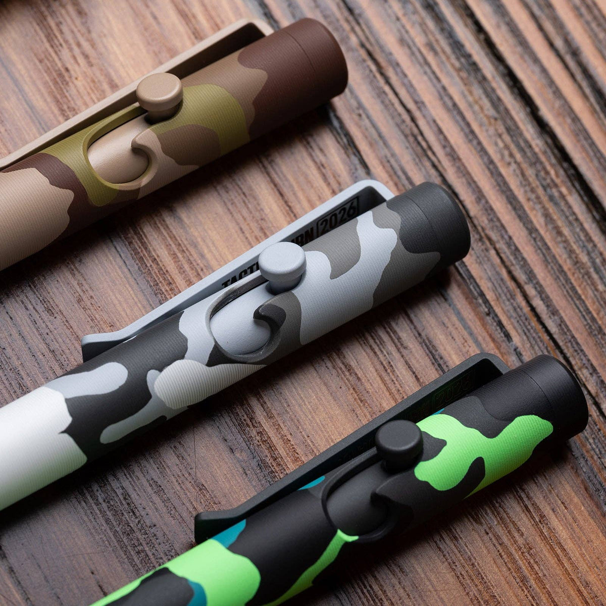Camo Bolt Action Pen: Desert / Standard