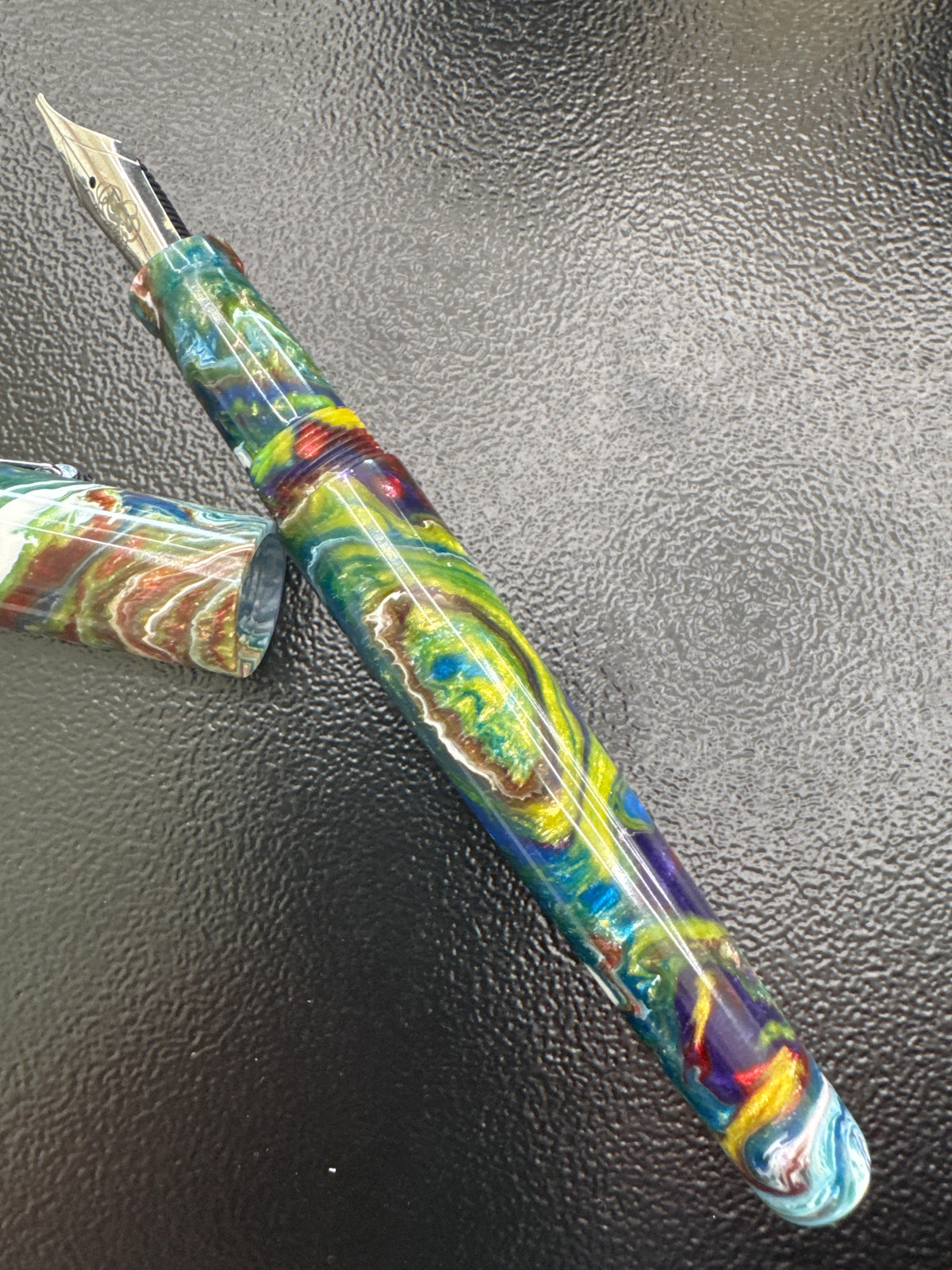 Hinze Pen Co Atlantis Rising Standard Fountain Pen with Clip