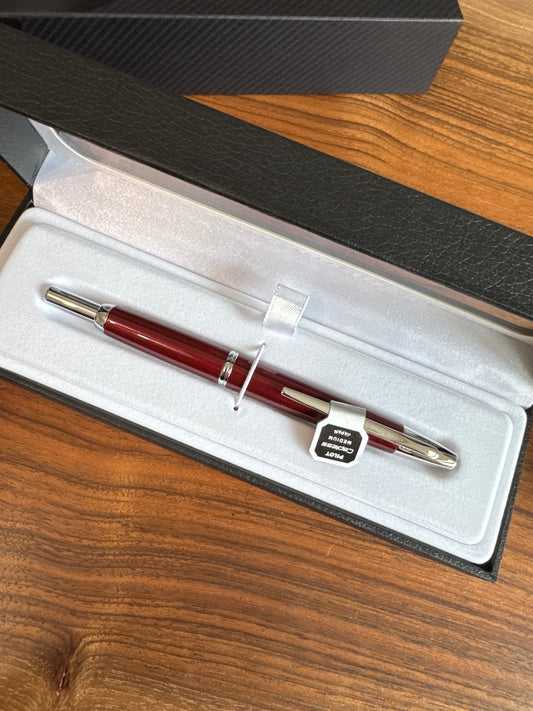 Vanishing Point Decimo Burgundy with Medium Nib