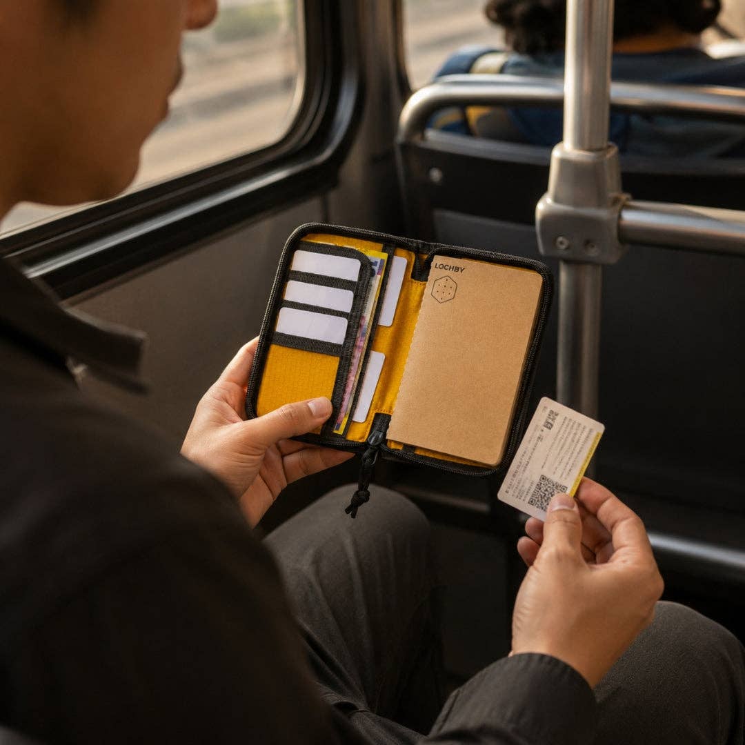 Pocket Journal Wallet Edition: Brown