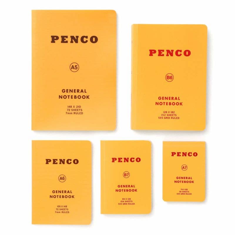 Penco Soft PP Notebook Ruled/ A5: White
