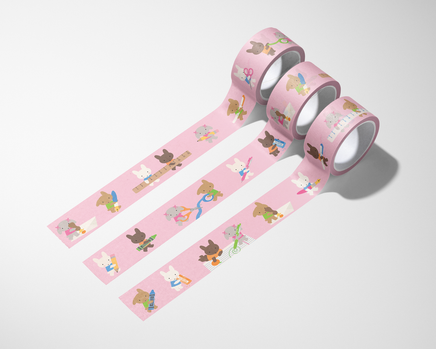 Clem & Co Crafty Clem & Friends Washi Tape
