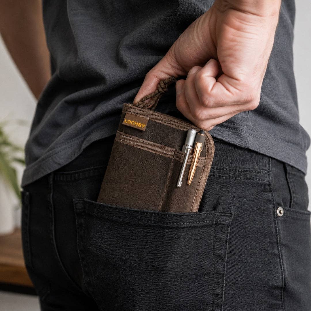 Pocket Journal Wallet Edition: Brown