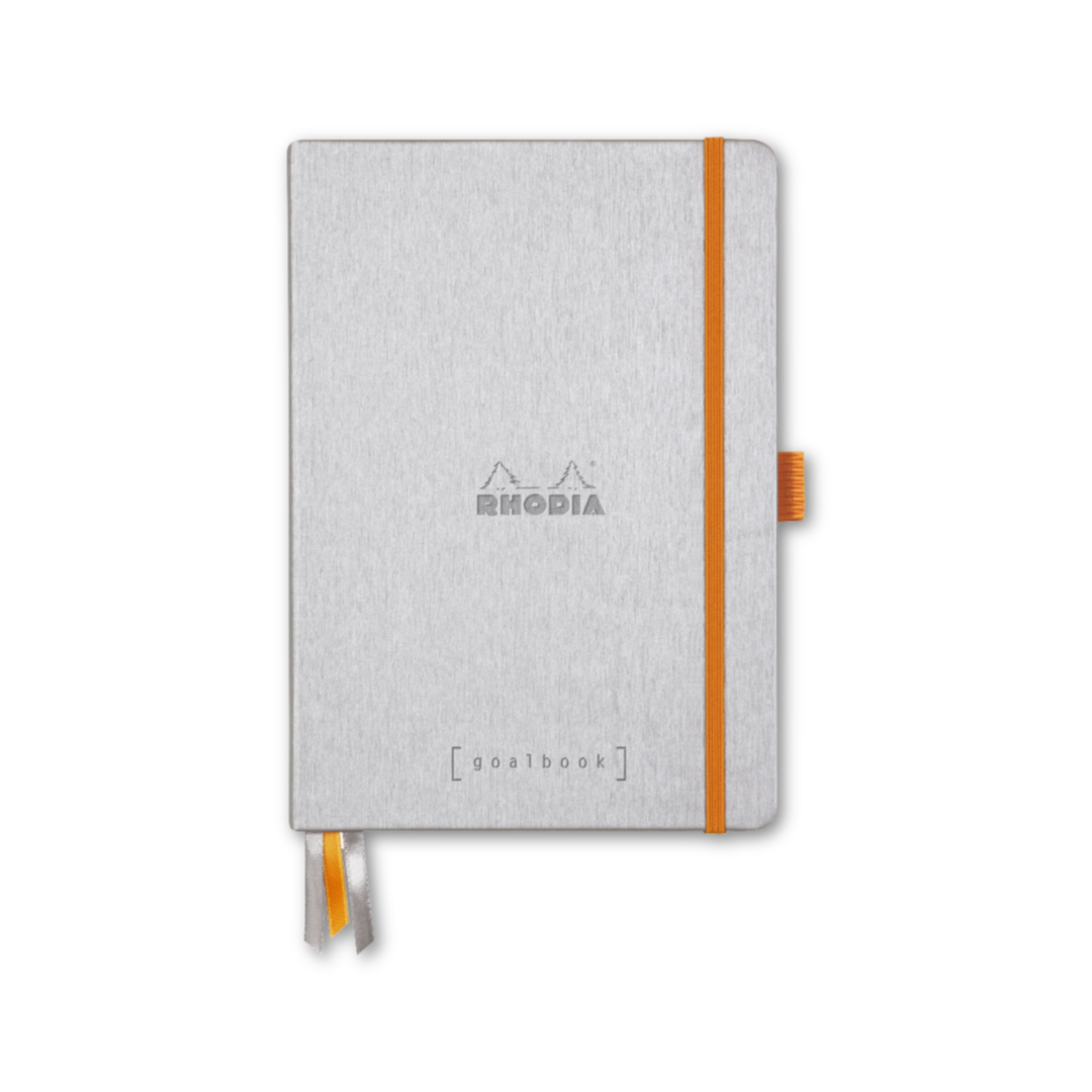 Rhodia Hardcover Goalbook Dot Bullet Journal - Ivory Paper: TAUPE