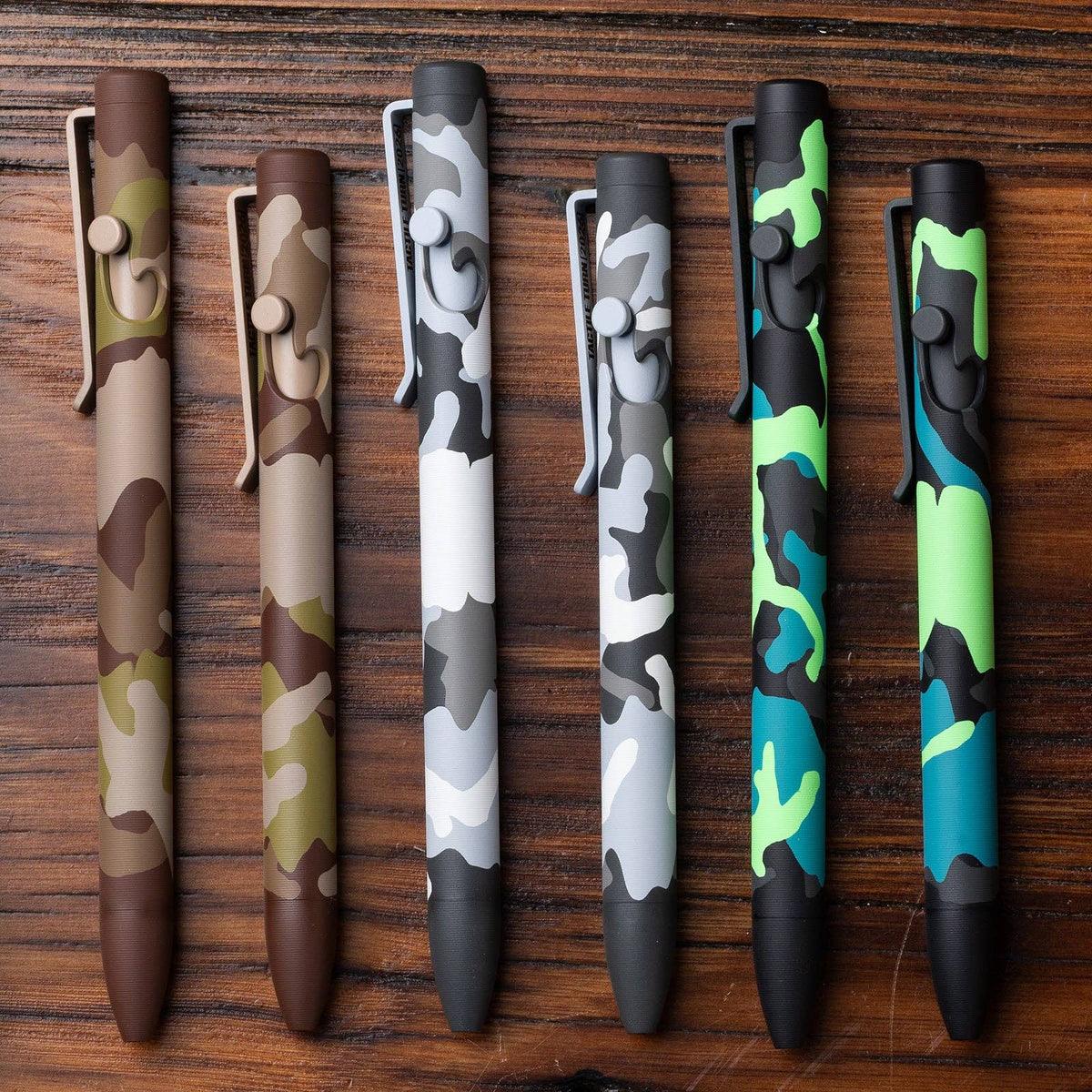 Camo Bolt Action Pen: Desert / Standard