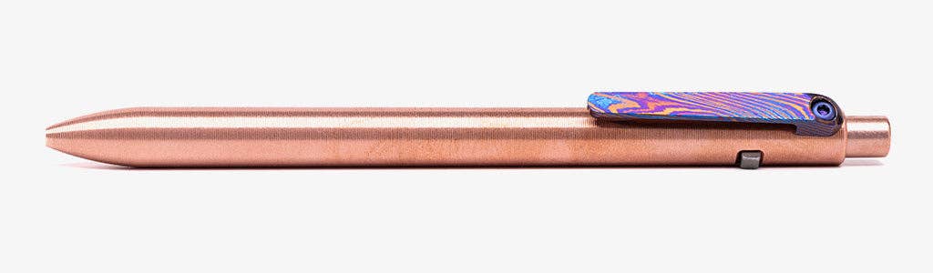 Tactile Turn Side Click Pen: Bronze / Mini