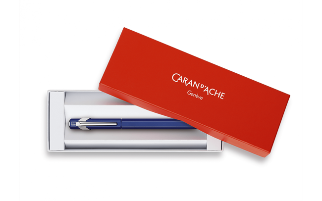 Fountain Pen 849™ Metal, Extra Fine Nib Size with Gift Box: Blue