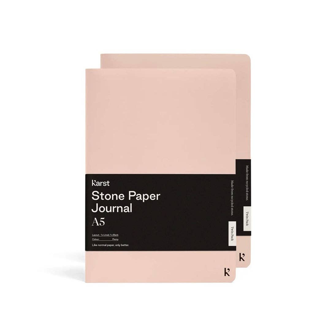 Karst - A5 Softcover Daily Journal Twin Pack: Glacier
