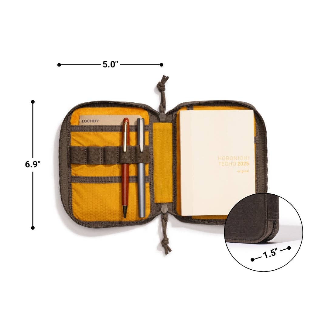 Lochby Daily Folio A6: Brown