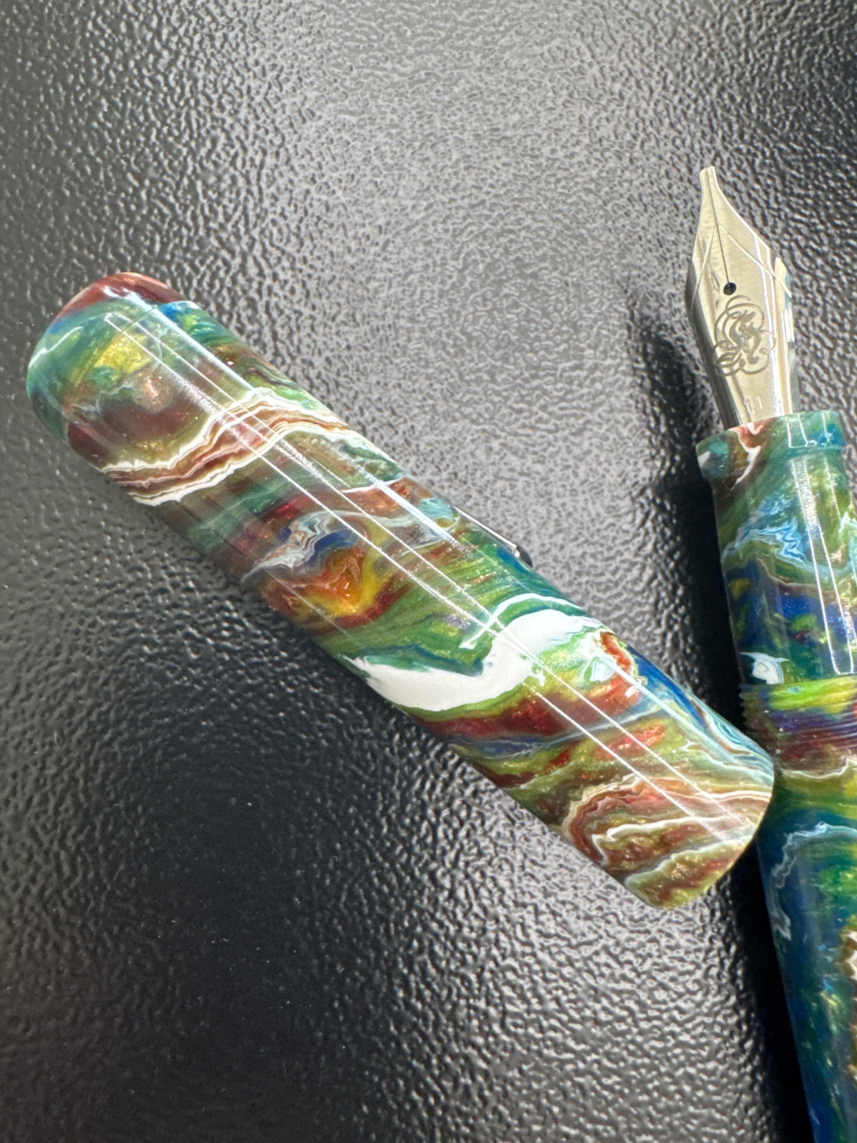 Hinze Pen Co Atlantis Rising Standard Fountain Pen with Clip