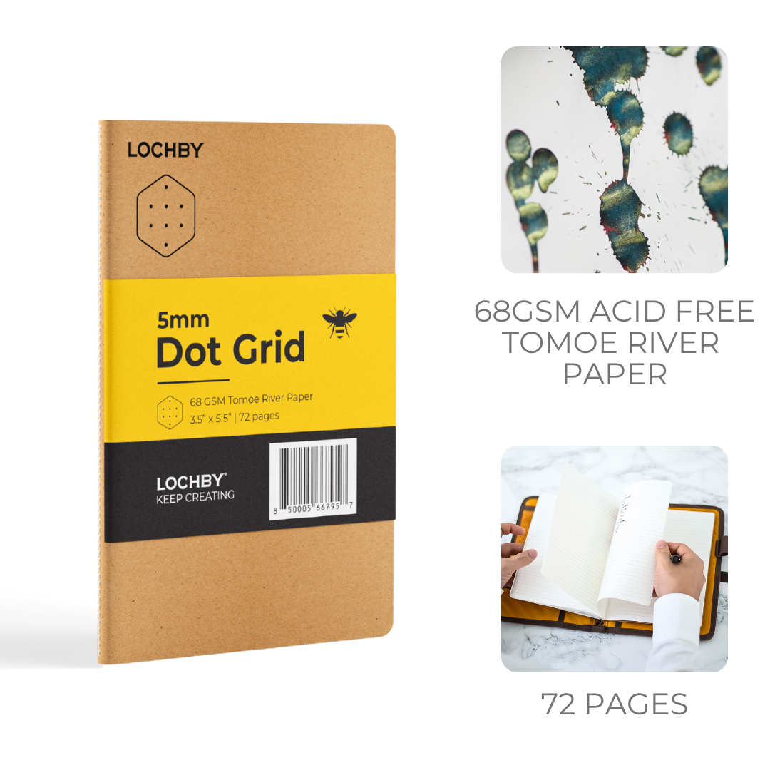 Lochby Pocket-size Dot Grid Notebook