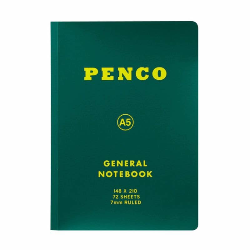 Penco Soft PP Notebook Ruled/ A5: White