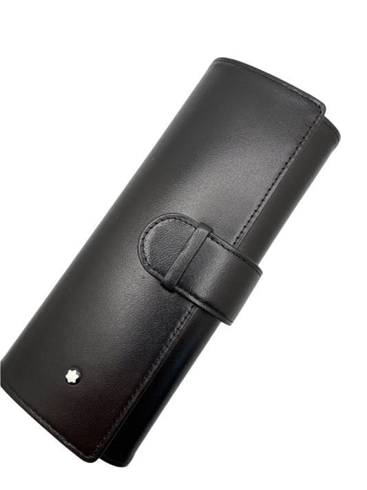 Montblanc Leather Boheme Noir Pen Pouch