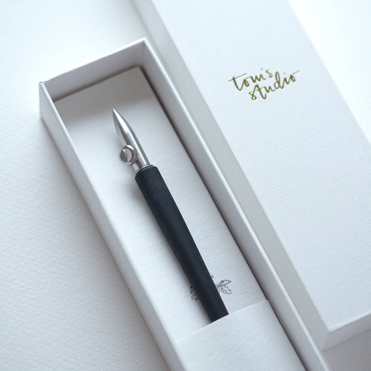 One-Dip-Nib: Sterling Steel / Nib + Pen