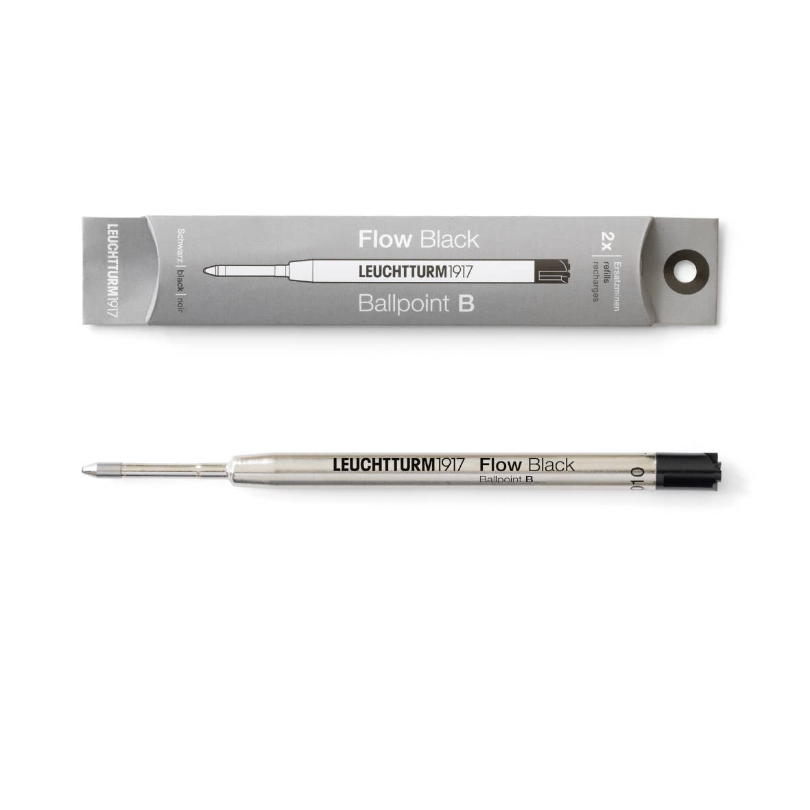 Leuchtturm Ballpoint Pen Refill for Drehgriffel - Flow Line: Green / Medium