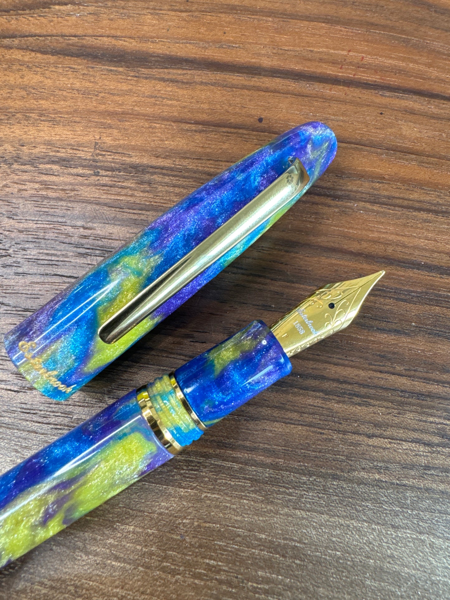 Esterbrook Estie Peacock Fountain Pen -Regular Size