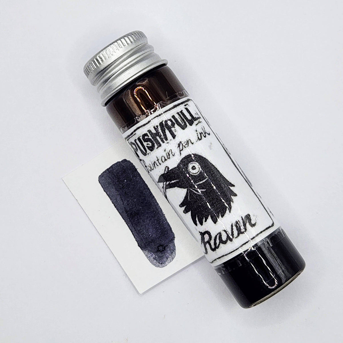 Push/Pull Fountain Pen Ink - Raven