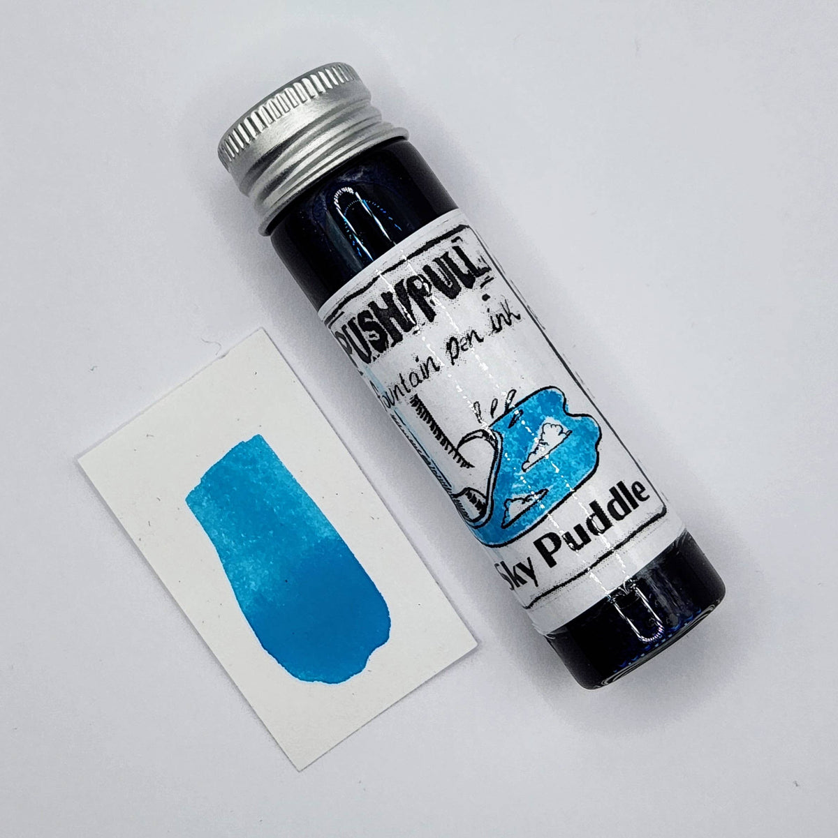 Push/Pull Fountain Pen Ink - Sky Puddle