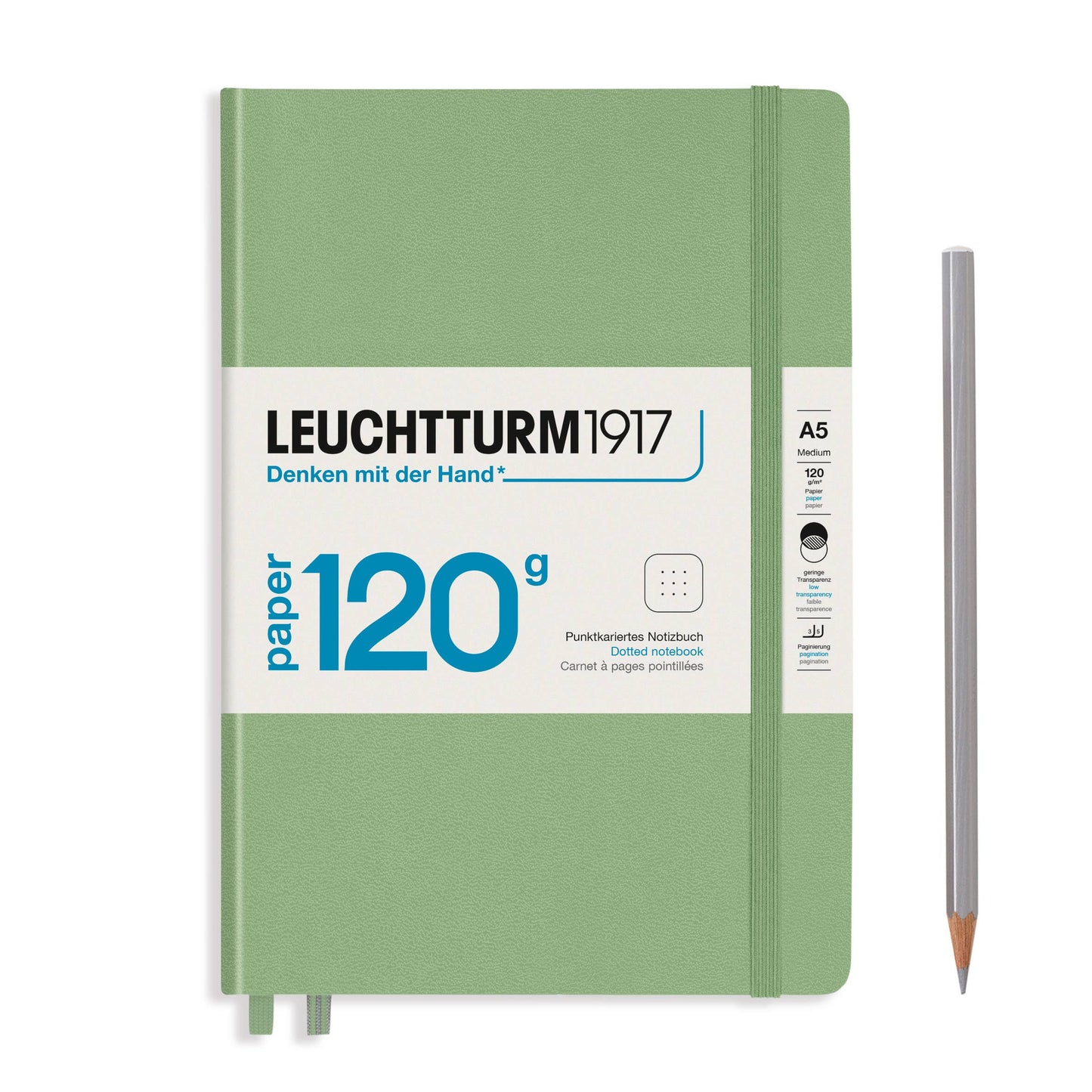 Leuchtturm 120g Notebook Edition, Medium, 203 p.: Lilac / Ruled