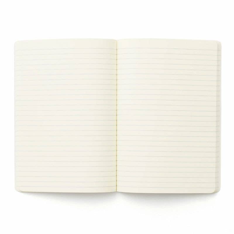Penco Soft PP Notebook Ruled/ A5: White