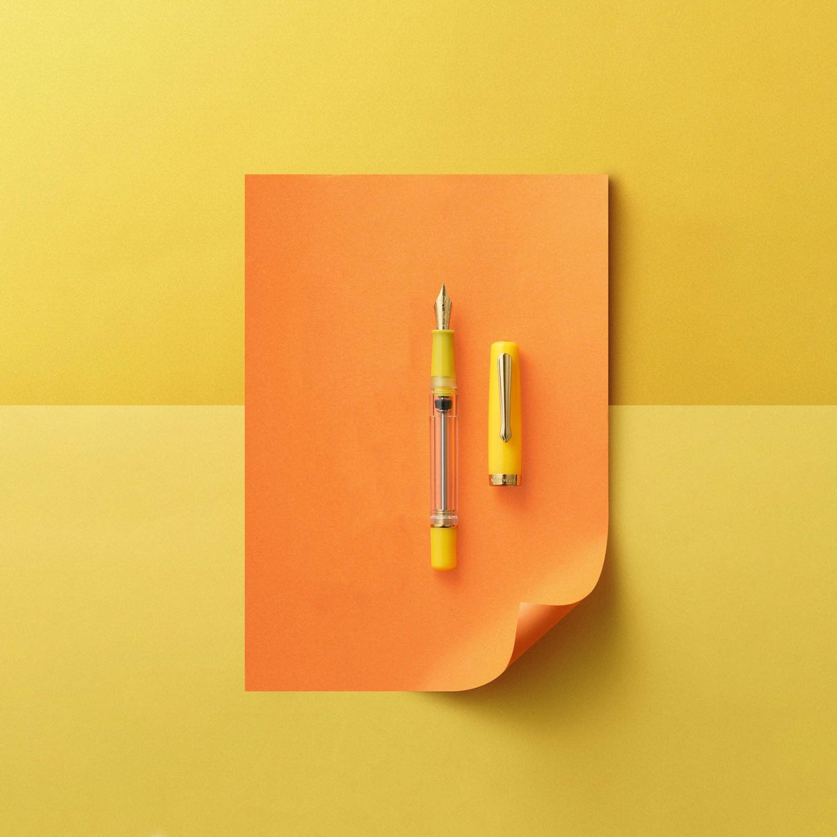 Nahvalur Original Plus Citrine Fountain Pen: Fine