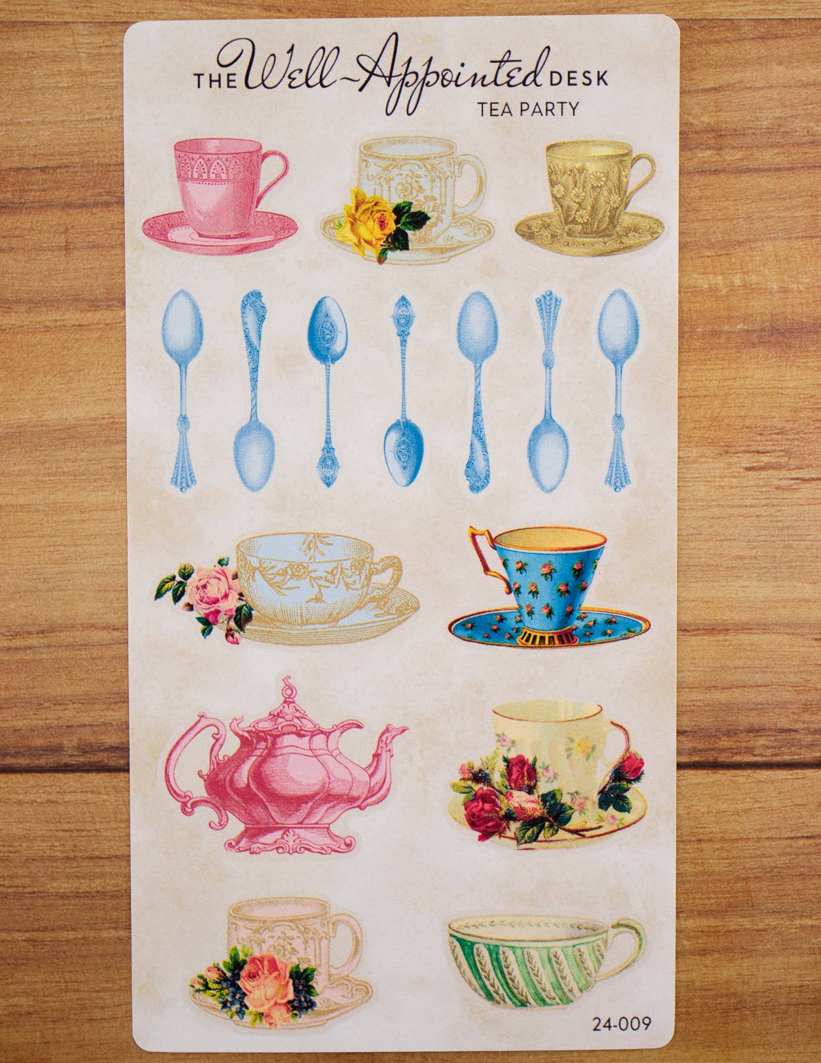 Tea Party Sticker Sheet