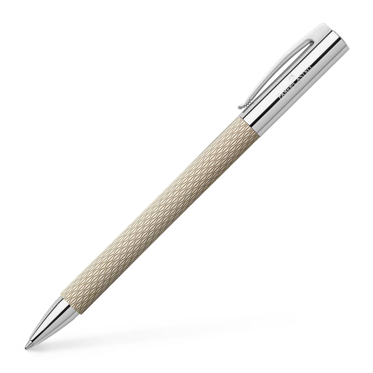 Faber Castell Ambition OpArt Ballpoint Pens: Black Sand