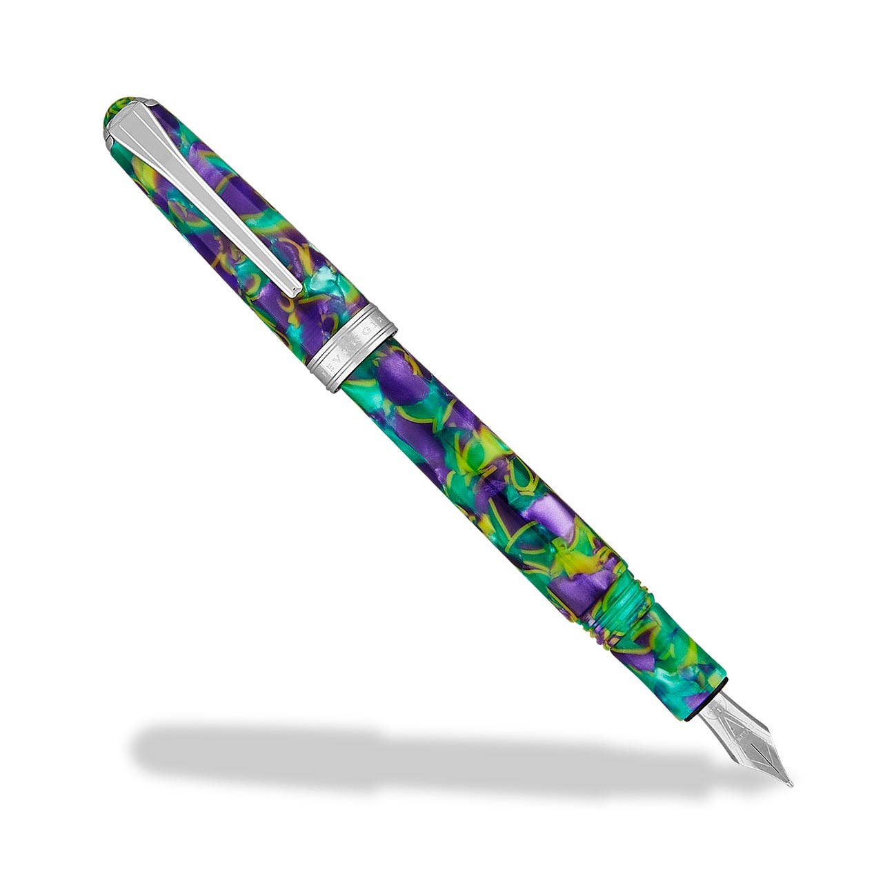 True Writer Classic Mardi Gras Fountain Pen: Fine