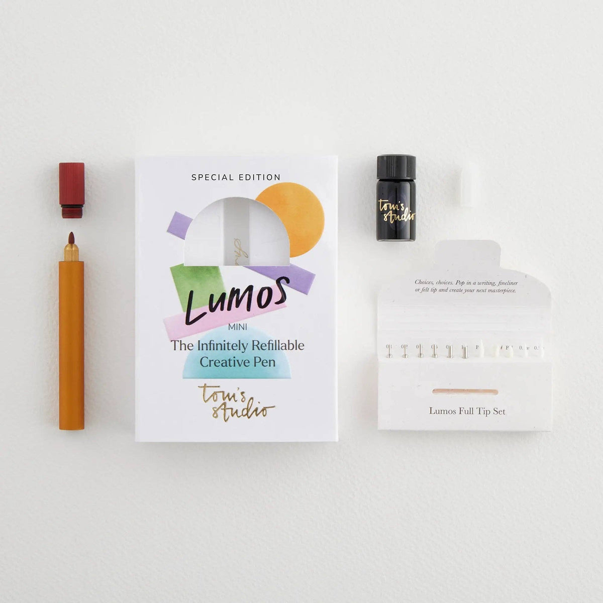 Lumos Mini - Colour Block: Cranberry - Sky Blue