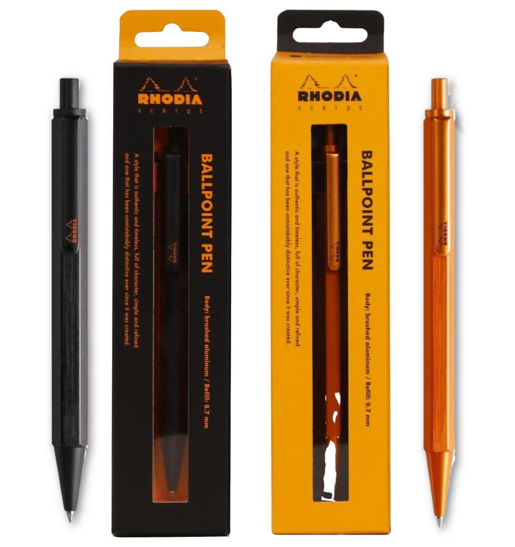 Rhodia Ballpoint Pen: Orange