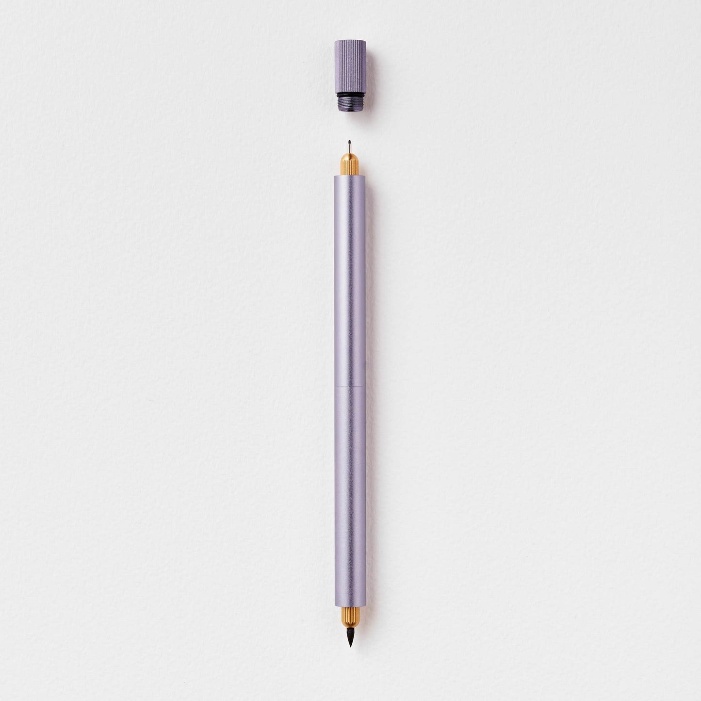 Tom's Studio Lumos Pro - Refillable Multi-Tip Pen: Lilac / Duo Tip