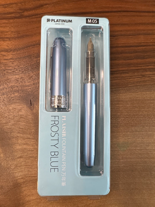 Platinum Plaisir- Fine: Frosty Blue / Fine