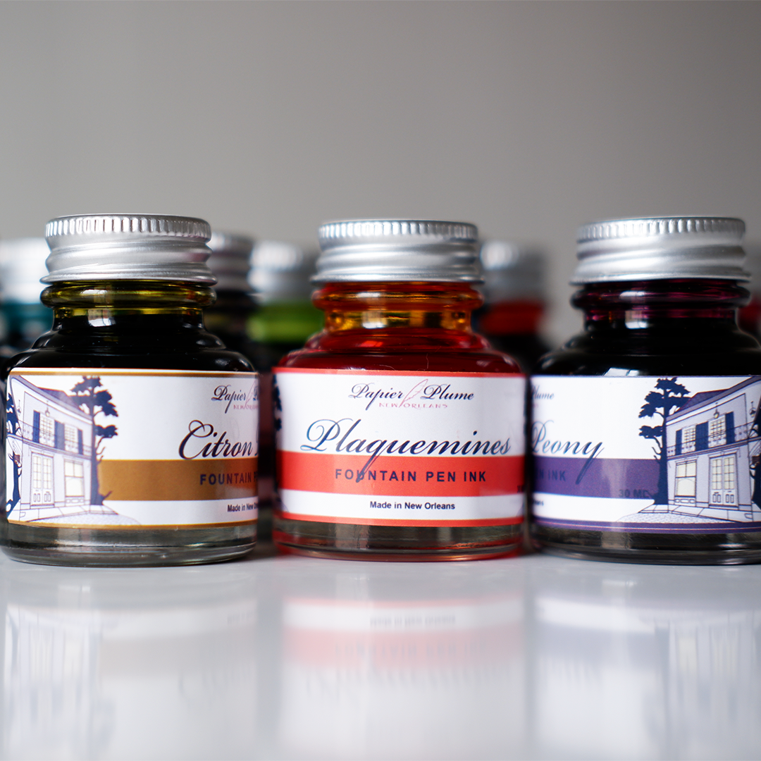 Papier Plume Classic Fountain Pen Inks 30ml: Pavo Real