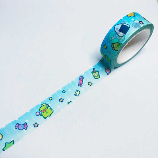 Sakuradragon Feed Me Dino Magic Washi Tape Roll