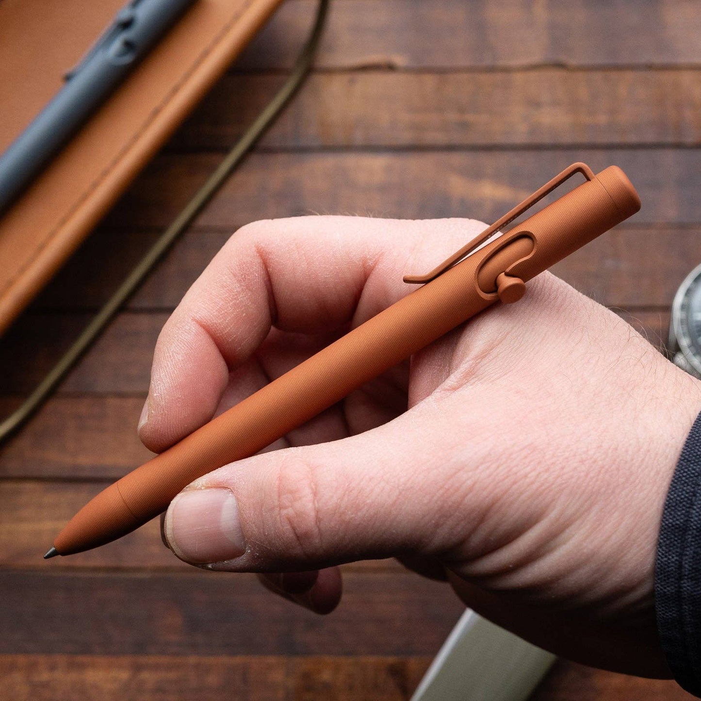 Tactile Turn Tonal Bolt Action Pen: Standard / Slate
