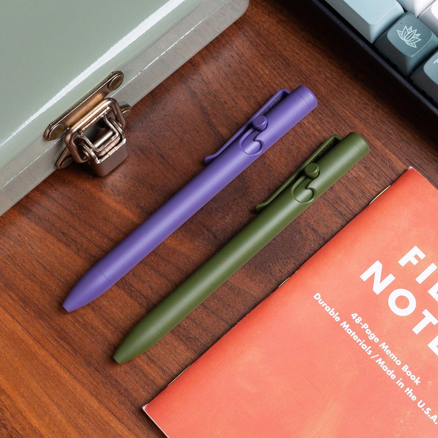 Tactile Turn Tonal Bolt Action Pen: Short / Amethyst
