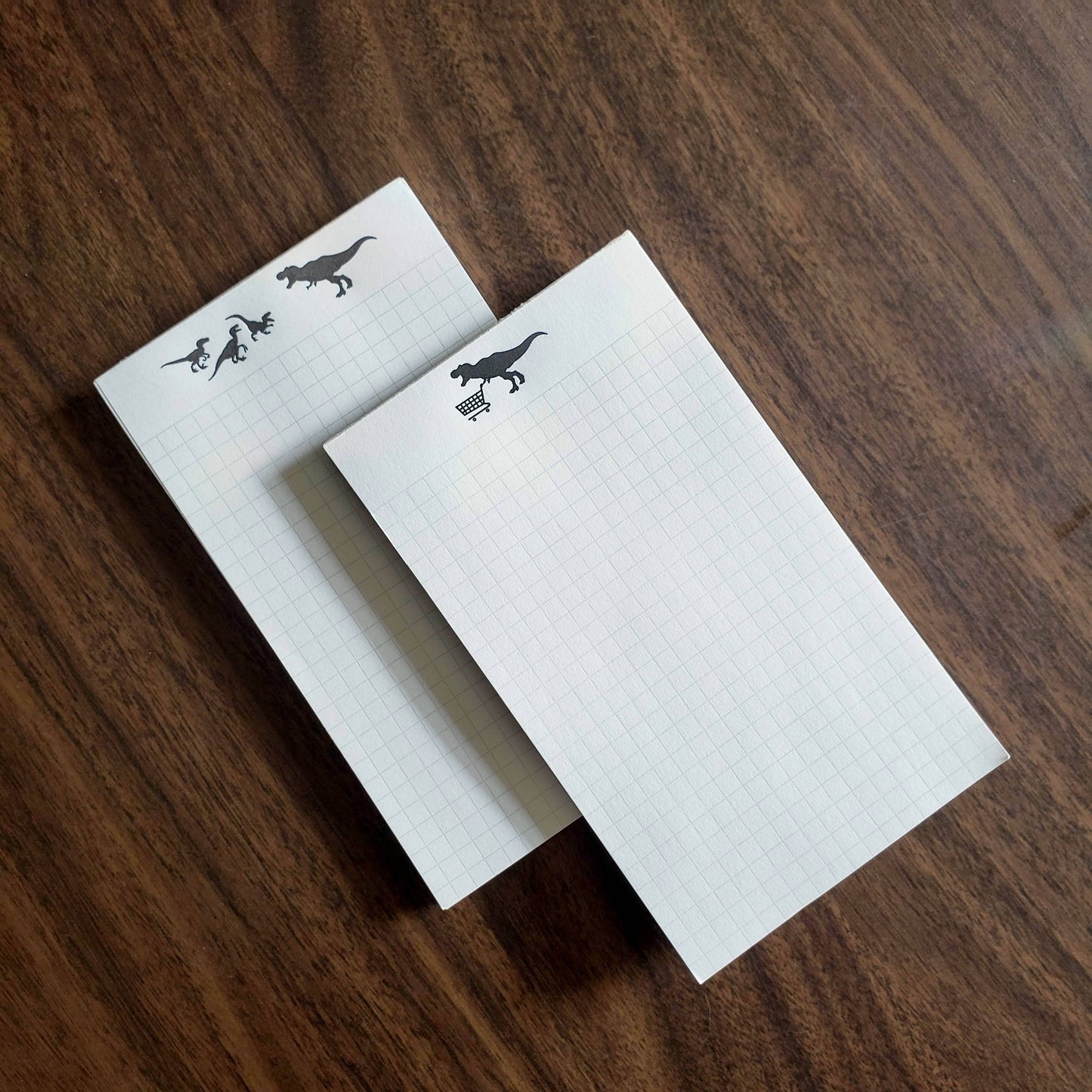 Dinosaur Notepad: Grocery Trex