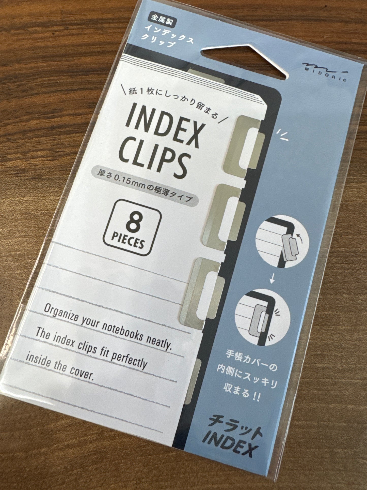Midori Index Clips