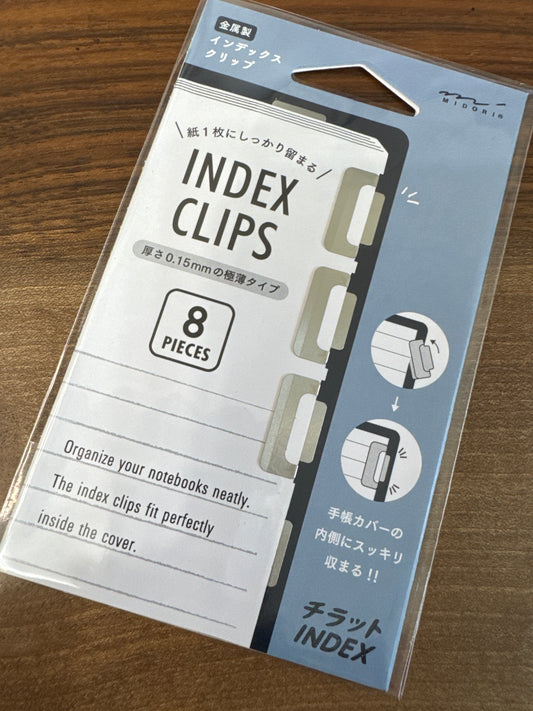 Midori Index Clips