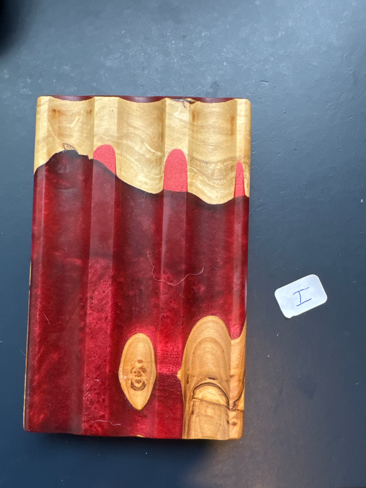 Wood and Epoxy Pen Rest