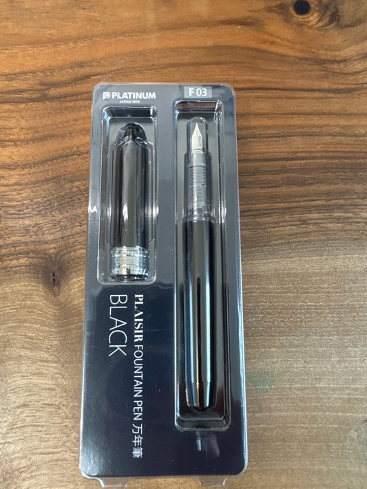 Platinum Plaisir- Fine: Black / Fine