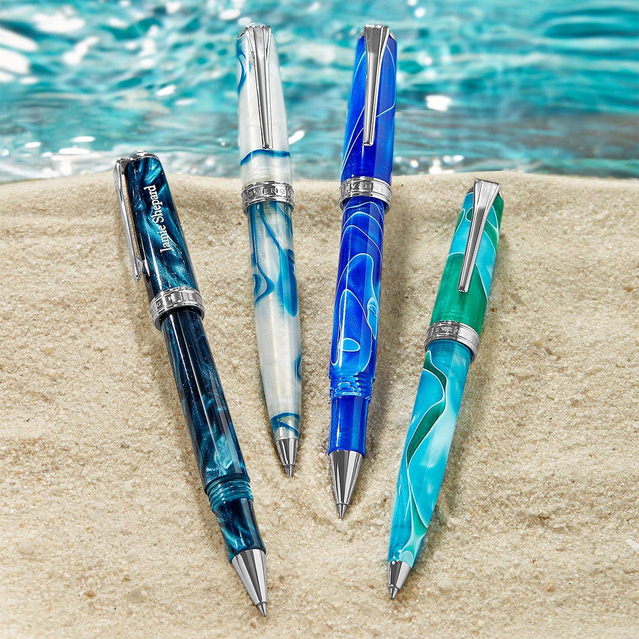 True Writer Classic Seafarer Mediterranean Pen: Ballpoint