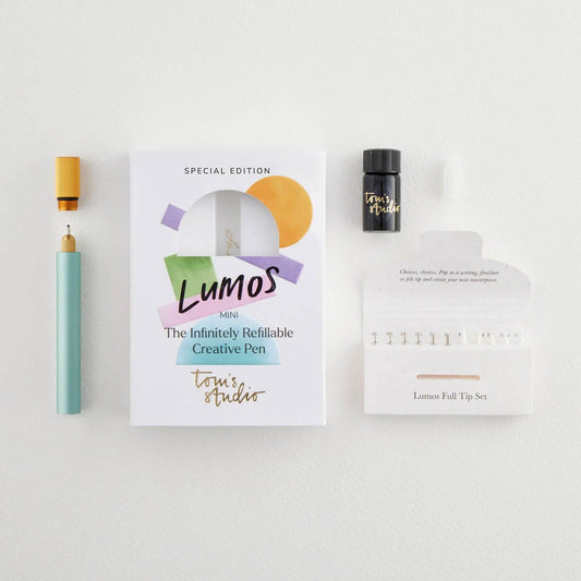 Lumos Mini - Colour Block: Sky Blue - Clementine