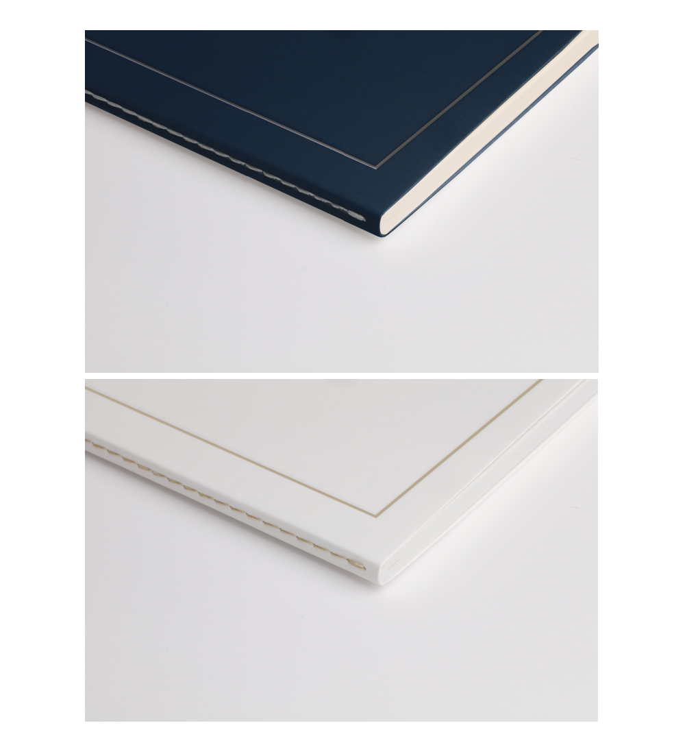 Clairefontaine "Triomphe" Notebooks: Blue Cover - Ivory Blank Paper