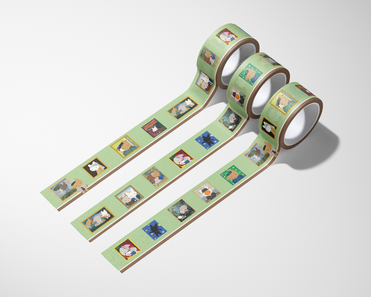 Clen &Co Masterpieces by Claude Bunet Washi Tape